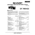 SHARP GF780H Service Manual SHARP GF780H Service Manual