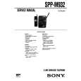 SONY SPPM932 Service Manual SONY SPPM932 Service Manual