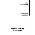 ARTHUR MARTIN ELECTROLUX AW885F Owners Manual ARTHUR MARTIN ELECTROLUX AW885F Owners Manual