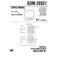 SONY GDM20SE1 Service Manual SONY GDM20SE1 Service Manual