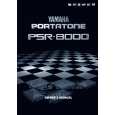 YAMAHA PSR-8000 Owners Manual YAMAHA PSR-8000 Owners Manual