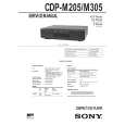 SONY CDP-M205 Service Manual SONY CDP-M205 Service Manual