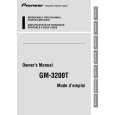 PIONEER GM-3200T/XU/EW Owners Manual PIONEER GM-3200T/XU/EW Owners Manual