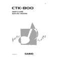CASIO CTK800 Owners Manual CASIO CTK800 Owners Manual