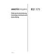 ELEKTRA KU171 Owners Manual ELEKTRA KU171 Owners Manual
