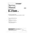 PIONEER SJ1500 XE Service Manual PIONEER SJ1500 XE Service Manual