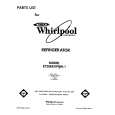 WHIRLPOOL ET20EKXPWR1 Parts Catalog WHIRLPOOL ET20EKXPWR1 Parts Catalog