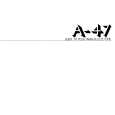 YAMAHA A-47 Owners Manual YAMAHA A-47 Owners Manual