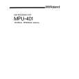 ROLAND MPU-401 Owners Manual ROLAND MPU-401 Owners Manual
