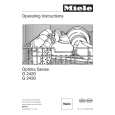 MIELE G2420SCi Owners Manual MIELE G2420SCi Owners Manual