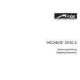 METZ MECABLITZ 20BC6 Owners Manual METZ MECABLITZ 20BC6 Owners Manual