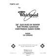 WHIRLPOOL SB130PERW0 Parts Catalog WHIRLPOOL SB130PERW0 Parts Catalog