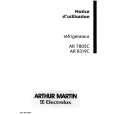 ARTHUR MARTIN ELECTROLUX AR7805C Owners Manual ARTHUR MARTIN ELECTROLUX AR7805C Owners Manual