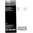 SHARP VC-9550N Owners Manual SHARP VC-9550N Owners Manual