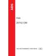 AEG 25742G-M Owners Manual AEG 25742G-M Owners Manual