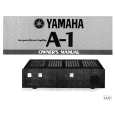YAMAHA A-1 Instrukcja Obsługi YAMAHA A-1 Instrukcja Obsługi