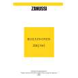 ZANUSSI ZBQ865N Owners Manual ZANUSSI ZBQ865N Owners Manual