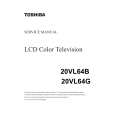 TOSHIBA 20VL64B Service Manual TOSHIBA 20VL64B Service Manual
