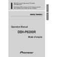 PIONEER DEH-P8200R Owners Manual PIONEER DEH-P8200R Owners Manual