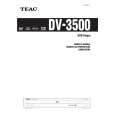TEAC DV-3500 Owners Manual TEAC DV-3500 Owners Manual