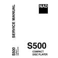 NAD S500 Service Manual NAD S500 Service Manual