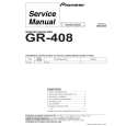 PIONEER GR408 Service Manual PIONEER GR408 Service Manual