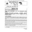 WHIRLPOOL 32211WAV Installation Manual WHIRLPOOL 32211WAV Installation Manual