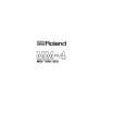 ROLAND MM-4 Owners Manual ROLAND MM-4 Owners Manual