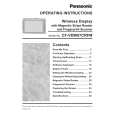 PANASONIC CFVDW07CRFM Owners Manual PANASONIC CFVDW07CRFM Owners Manual