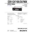 SONY CDXCA710X Service Manual SONY CDXCA710X Service Manual