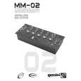 GEMINI MM-02 Owners Manual GEMINI MM-02 Owners Manual