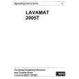 AEG Lavamat 2005T Owners Manual AEG Lavamat 2005T Owners Manual