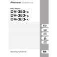 PIONEER DV-383-S/RLXTL3 Owners Manual PIONEER DV-383-S/RLXTL3 Owners Manual