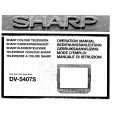 SHARP DV5407S Owners Manual SHARP DV5407S Owners Manual