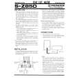 PIONEER SZ85D Owners Manual PIONEER SZ85D Owners Manual