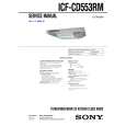 SONY ICFCD553RM Service Manual SONY ICFCD553RM Service Manual