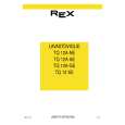 REX-ELECTROLUX TQ12A-AE Owners Manual REX-ELECTROLUX TQ12A-AE Owners Manual