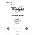 WHIRLPOOL LA5550XPW5 Parts Catalog WHIRLPOOL LA5550XPW5 Parts Catalog