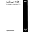AEG LAV1201 Owners Manual AEG LAV1201 Owners Manual