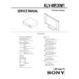 SONY KLV-MR30M1 Service Manual SONY KLV-MR30M1 Service Manual
