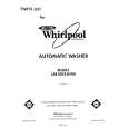 WHIRLPOOL LA8100XWW0 Parts Catalog WHIRLPOOL LA8100XWW0 Parts Catalog