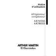 ARTHUR MARTIN ELECTROLUX AR7655D Owners Manual ARTHUR MARTIN ELECTROLUX AR7655D Owners Manual