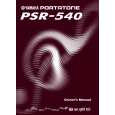 YAMAHA PSR-540 Owners Manual YAMAHA PSR-540 Owners Manual