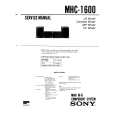 SONY MHC1600 Service Manual SONY MHC1600 Service Manual
