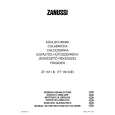 ZANUSSI ZT 1611 B Owners Manual ZANUSSI ZT 1611 B Owners Manual