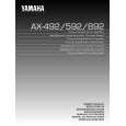 YAMAHA AX-592 Owners Manual YAMAHA AX-592 Owners Manual