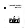 AKAI AA-1135 Service Manual AKAI AA-1135 Service Manual