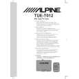 ALPINE TUET012 Owners Manual ALPINE TUET012 Owners Manual