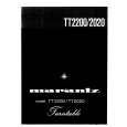 MARANTZ TT-2020 Service Manual MARANTZ TT-2020 Service Manual