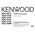 KENWOOD KDC315S Owners Manual KENWOOD KDC315S Owners Manual
